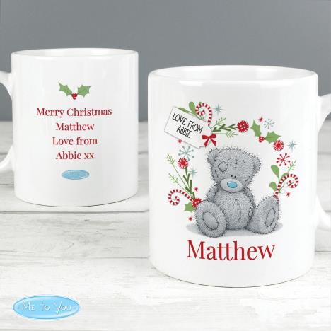 Personalised Me to You Bear Christmas Mug Extra Image 2